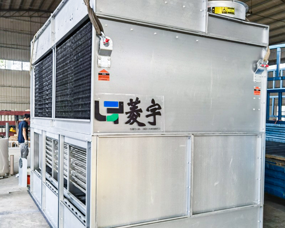 河南菱宇横流式闭式冷却塔厂家