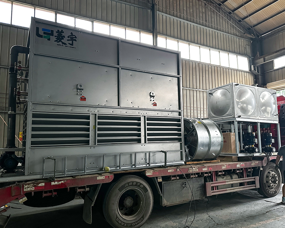 佰鸿再生医学科技产业园LYNB-5T、LYNB-80T两台闭塔出货