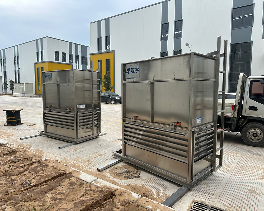 闭式冷却塔中紫铜盘管的选择与应用