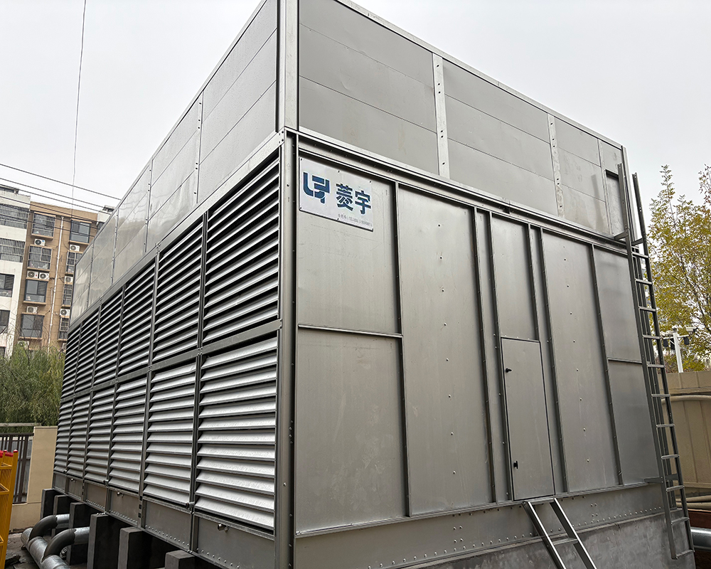 菱宇超静音横流式全钢制冷却塔